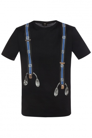 Printed t-shirt, zdjęcie 1 Printed t-shirt od Fendi